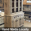 Original Forest Reclaimed Ontario Barnwood Hutch - www.table.ca